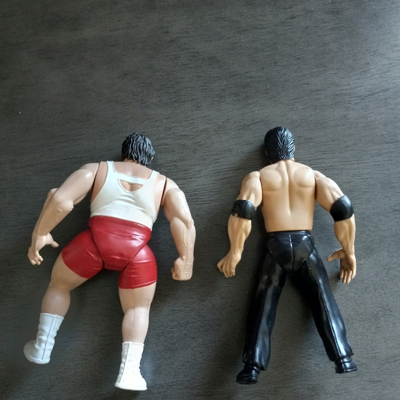 Vintage Jakks Pacific WWF Wrestling Action Figures 1998-1999 5 Total - Picture 5 of 5
